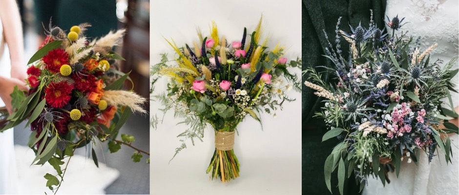 Dried Flowers and Pampas Grass has been a very big trend